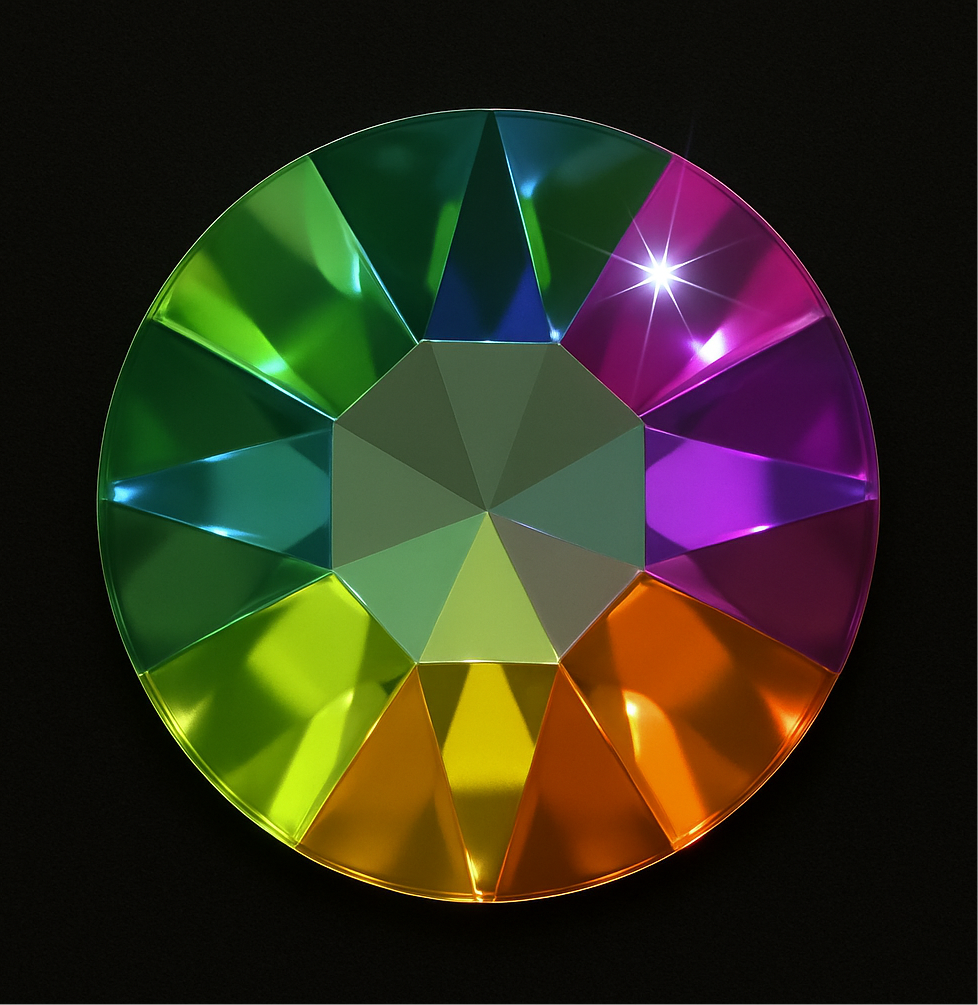 SS6 Tooth Gem Crystals