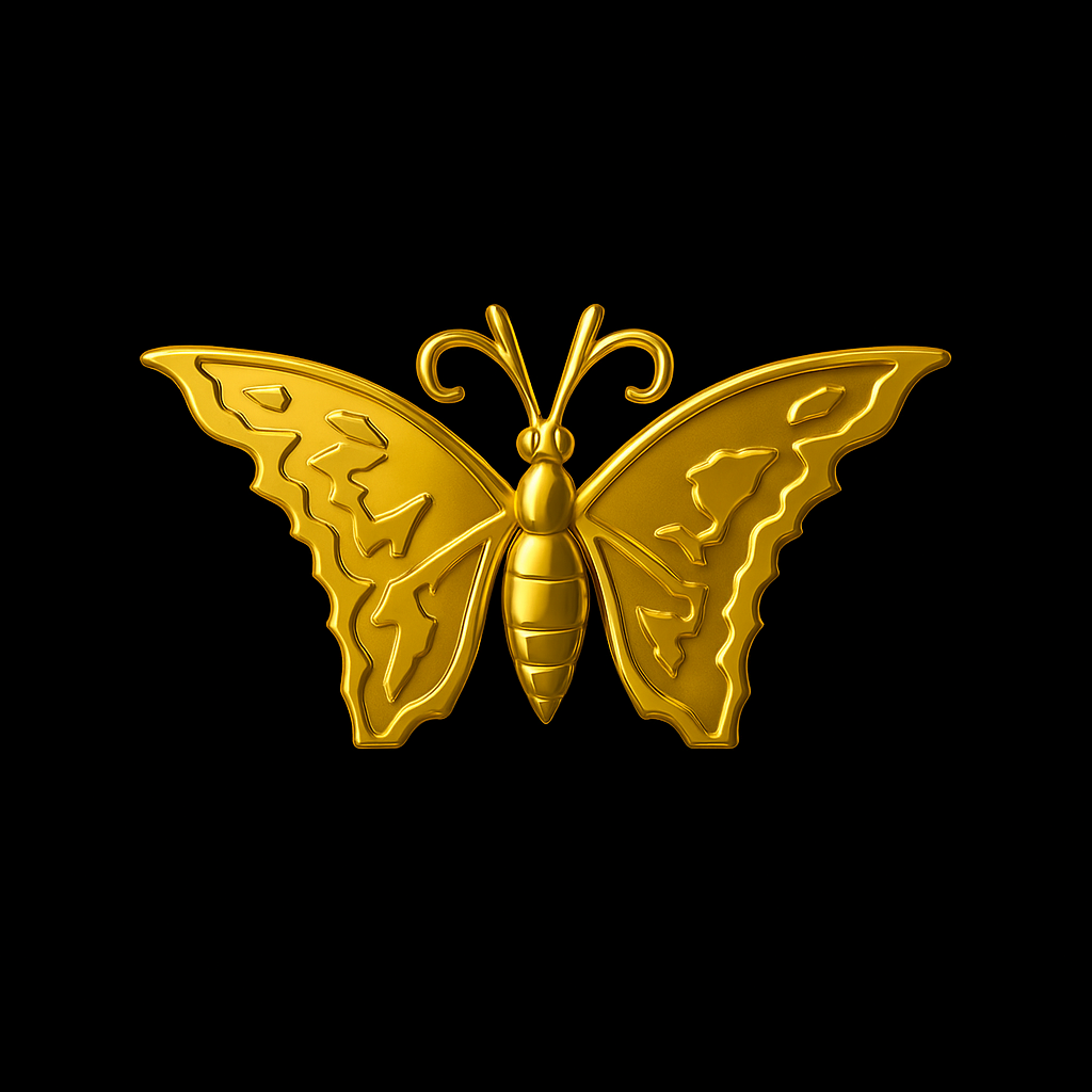 Tramo Stamp Mini 18k Gold Tooth Charm