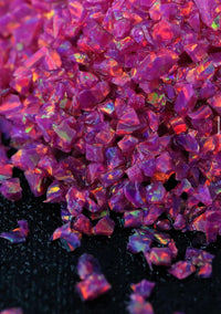 Opal Round Fuschia 2mm