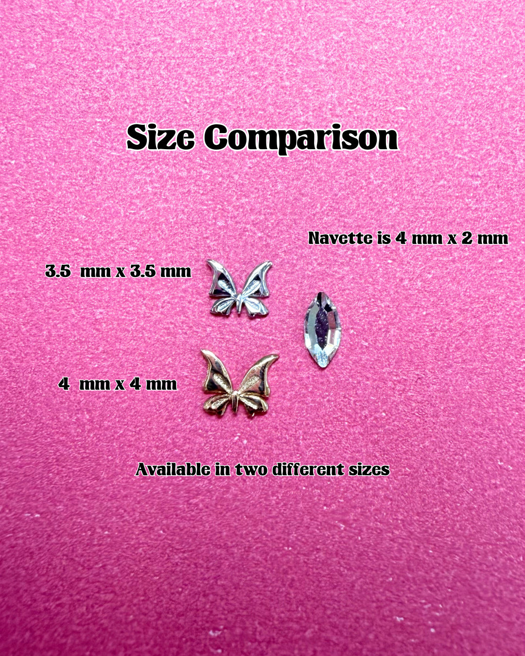 Bratz Doll Butterfly 18k Gold Tooth Charm