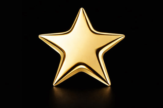 The Cosmic Star 18k Gold Tooth Charm (standard size)