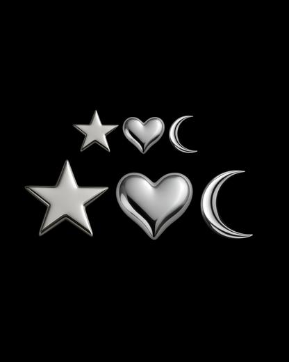 Cosmic Love 18k Gold Bundle Set