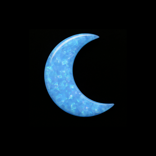 Opal Moon Tooth Gem