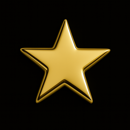 The Cosmic Star 18k Gold Tooth Charm