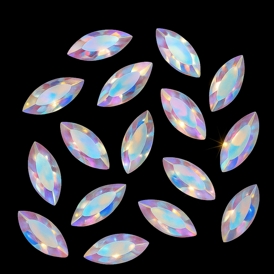 Navette Tooth Gem Crystals