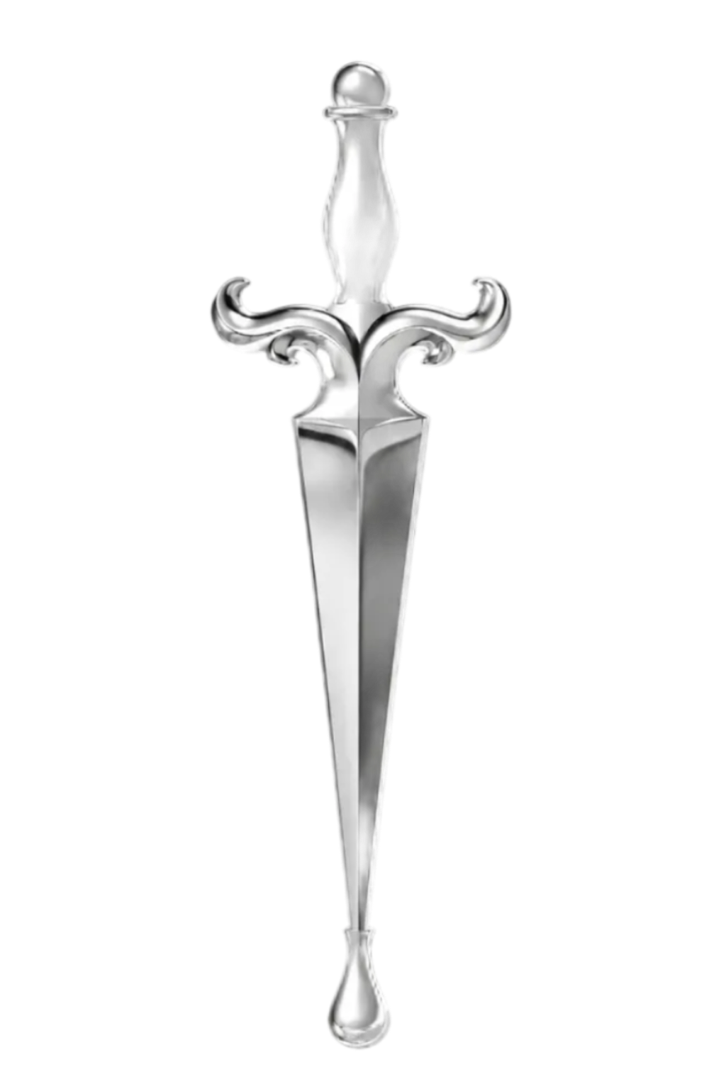 Bleeding Dagger 18k Gold Tooth Gem Charm | Solid 18k Gold Dagger Tooth Gem | Dental Safe