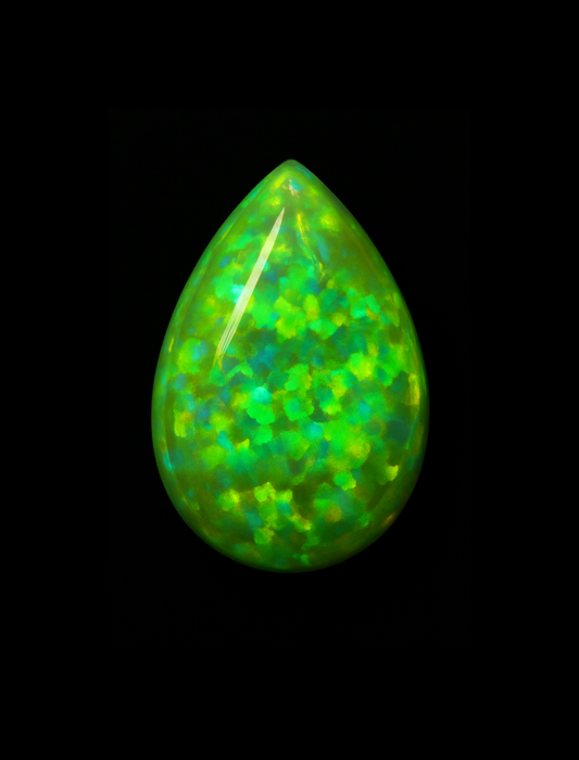 Opal Teardrop Tooth Gem