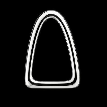 Window Frame 18k Gold Tooth Charm