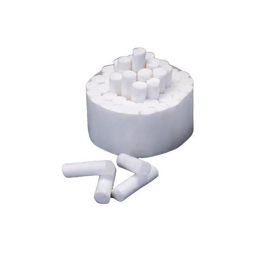 🎁 Plain Wrapped Cotton Rolls #2 Medium | 1" x 3/8" Non-Sterile Dental Rolls (100% off)