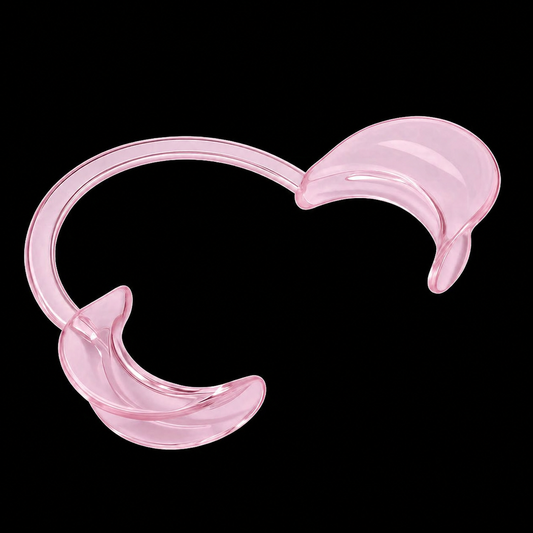 Clear Cheek Retractors| C-shape Plastic Cheek Retractors| Dental Cheek Retractors