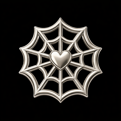 Entangled Heart 18k Gold Tooth Charm